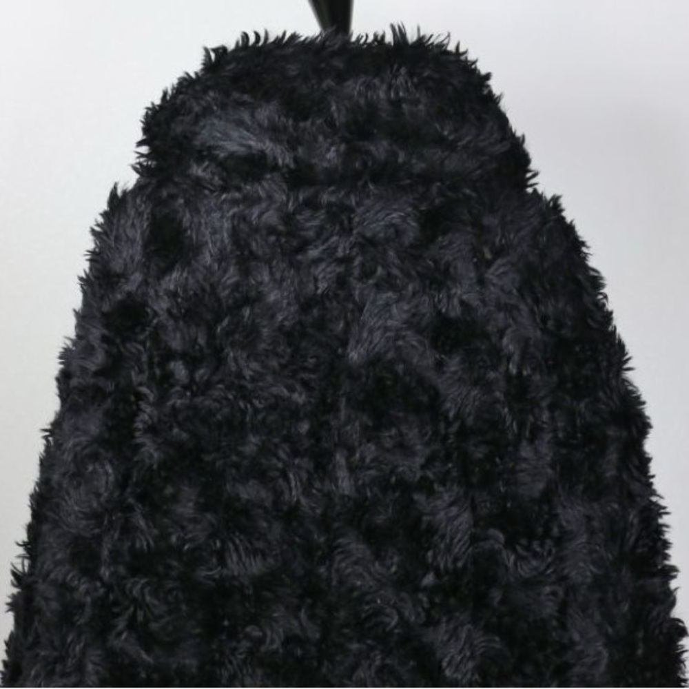 Prada FW2012 black mohair fur Women's Coat - Picture 8 of 10
